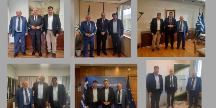 Διαδοχικές συναντήσεις και επαφές του Δημάρχου Γρεβενών στην Αθήνα με υπουργούς και υψηλόβαθμα κυβερνητικά στελέχη