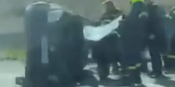 Σοβαρό τροχαίο τώρα στην Εγνατία στον κλάδο προς Γρεβενά.  Βίντεο