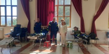 Εθελοντική Αιμοδοσία της Σχολής Πυροσβεστών – Παράρτημα Τσοτυλίου με το Τμήμα Αιμοδοσίας του Γ.Ν. Γρεβενών