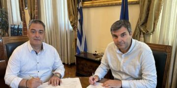 Δήμος Κοζάνης: Υπογραφή σύμβασης για την ανάπλαση του αύλειου χώρου του 2ου Γυμνασίου