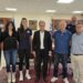 Στον Περιφερειάρχη Δυτικής Μακεδονίας Γιώργου Αμανατίδη  η αρχηγός της γυναικείας Εθνικής ομάδας βόλεϊ