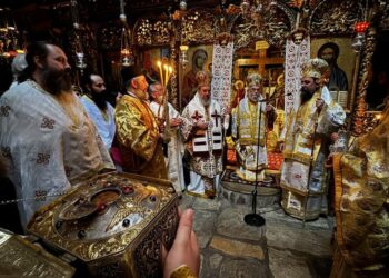 Ἡ Καστοριὰ τίμησε τὴν «σύγχρονη Μυροφόρο» Ὁσία Σοφία τῆς Κλεισούρας