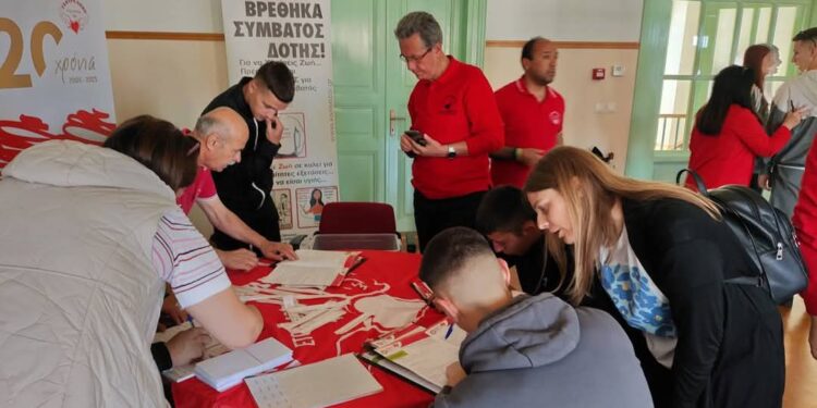 Σιάτιστα: Δωρητές μυελού των οστών έγιναν μαθητές των Λυκείων της Σιάτιστας
