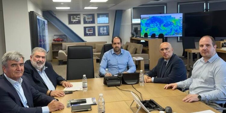 Μιχάλης Παπαδόπουλος: Συνάντηση συνεργασίας με τον Υπουργό Κλιματικής Κρίσης και Πολιτικής Προστασίας κ. Κεφαλογιάννη