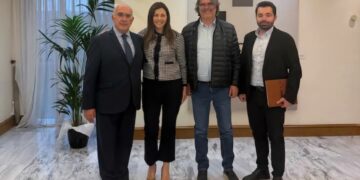 Μιχάλης Παπαδόπουλος: Συνάντηση εργασίας με την Υπουργό Παιδείας Σοφία Ζαχαράκη