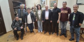 Συνάντηση Δημάρχου Γρεβενών με το ΔΣ της Περιφερειακής Ομοσπονδίας Ατόμων με Αναπηρία Δυτικής Μακεδονίας