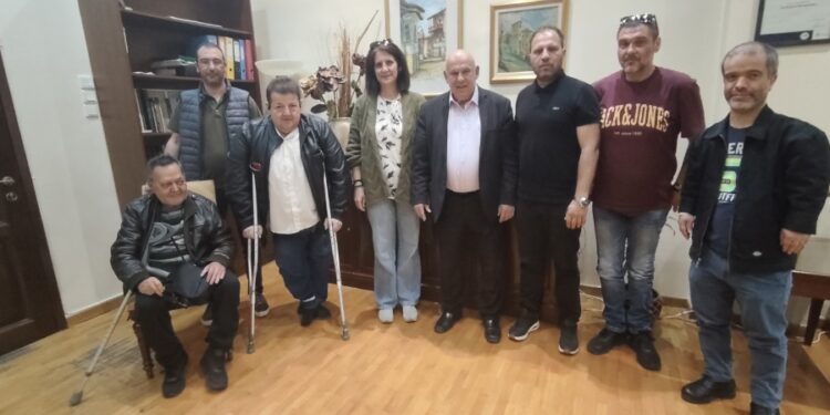 Συνάντηση Δημάρχου Γρεβενών με το ΔΣ της Περιφερειακής Ομοσπονδίας Ατόμων με Αναπηρία Δυτικής Μακεδονίας