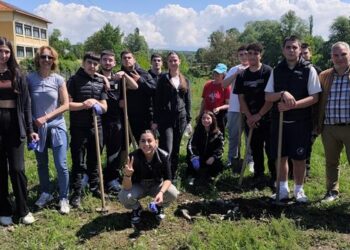 Εκπαιδευτική-Περιβαλλοντική δράση με δενδροφύτευση στον Δήμο Γρεβενών.