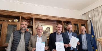 Μνημόνιο συνεργασίας μεταξύ του Επιμελητηρίου Κοζάνης, της Δομής Καινοτομίας Lab40 του Επιμελητηρίου Δράμας και του Cluster Βιοοικονομίας και Περιβάλλοντος Δυτικής Μακεδονίας (CluBE)