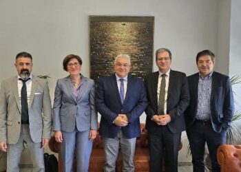 Συνάντηση του Πρύτανη, Θεόδωρου Θεοδουλίδη, με τον Υφυπουργό Παιδείας, Θρησκευμάτων και Αθλητισμού Νίκο Παπαϊωάννου