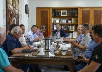 Νέα συνάντηση εργασίας του Περιφερειάρχη με τον ΤΟΕΒ Βασιλειάδας – Μελισσοτόπου – Σταυροποτάμου – Βέργας