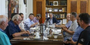 Νέα συνάντηση εργασίας του Περιφερειάρχη με τον ΤΟΕΒ Βασιλειάδας – Μελισσοτόπου – Σταυροποτάμου – Βέργας