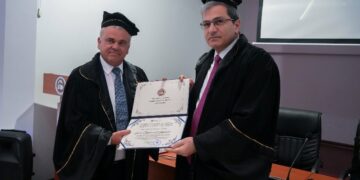 Τιμητική διάκριση για τον Πρύτανη και την Αντιπρύτανη του Πανεπιστημίου Δυτικής Μακεδονίας από το Πανεπιστήμιο “Eqrem Cabej” Αργυροκάστρου