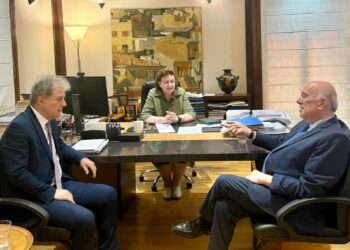 Μιχάλης Παπαδόπουλος: Συνάντηση με την Υπουργό Πολιτισμού Λίνα Μενδώνη και τον Περιφερειάρχη Δυτικής Μακεδονίας