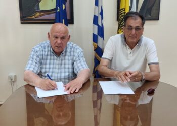 Υπογράφηκε η σύμβαση παραχώρησης εκμετάλλευσης των φυσικών πηγών “Βάλια Κίρνα” της Κοινότητα Σαμαρίνας