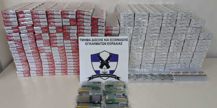 Πτολεμαΐδα: Συνελήφθη 49χρονος για λαθραία τσιγάρα