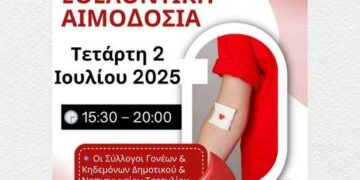 18η Αιμοδοσία στο Τσοτύλι