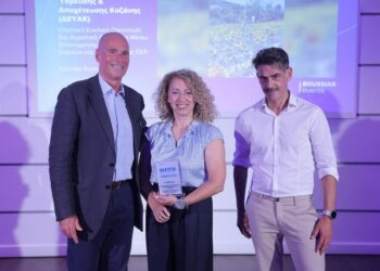 Ένα Πλατινένιο και δύο χρυσά Βραβεία για τη Δ.Ε.Υ.Α. Κοζάνης στα Water Awards 2025