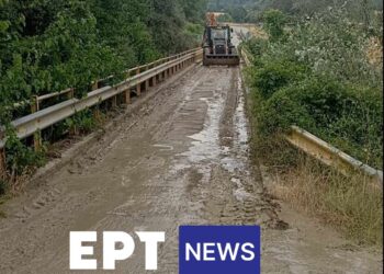 Κοζάνη: Κατολισθήσεις στο ΕΟ Κοζάνης – Γρεβενών λόγω έντονων καιρικών φαινομένων