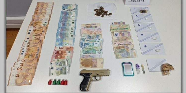 Συνελήφθη 36χρονος για ναρκωτικά στην ευρύτερη περιοχή της Κοζάνης