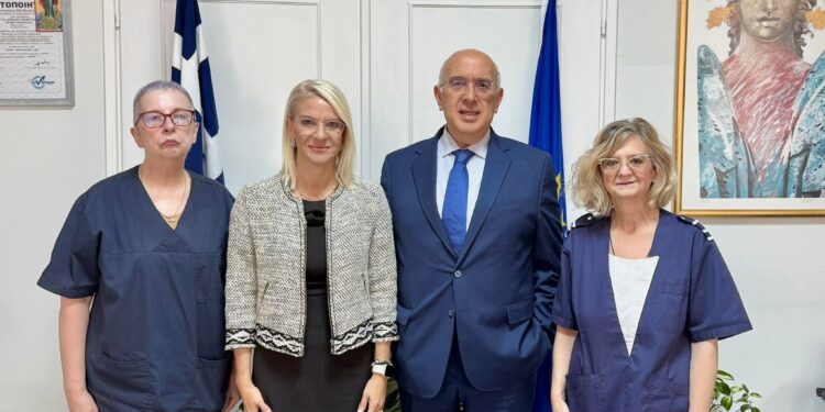 Μιχάλης Παπαδόπουλος:  Επίσκεψη στο «Μαμάτσειο» Νοσοκομείο Κοζάνης