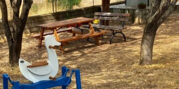 Εθελοντική Δράση Σιάτιστας: Αντικατάσταση κλεμμένης παιδικής κούνιας και προσθήκη εξοπλισμού στον Αγ.Νεκτάριο