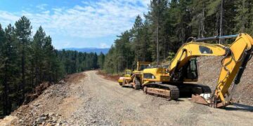 Δήμος Γρεβενών: Σημαντική πρόοδος στο έργο κατασκευής του δρόμου πρόσβασης προς το Εκπαιδευτικό Αστρονομικό Πάρκο του Όρλιακα