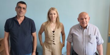 Επίσκεψη του Δημάρχου Γρεβενών στη νέα Διοικήτρια του Νοσοκομείου