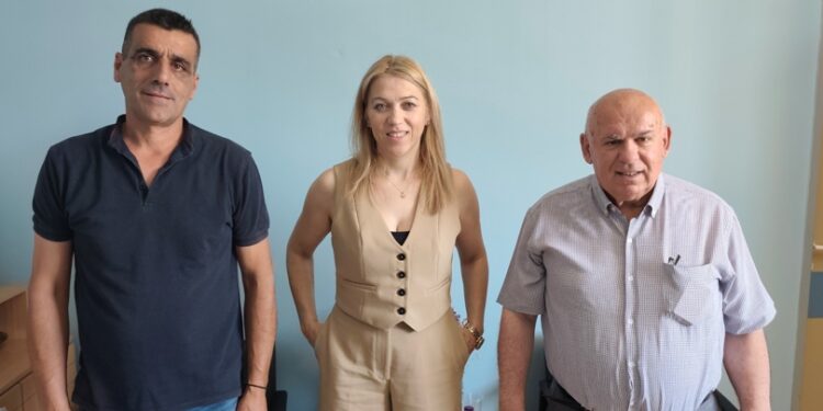 Επίσκεψη του Δημάρχου Γρεβενών στη νέα Διοικήτρια του Νοσοκομείου