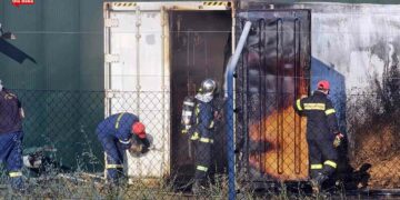 Καστοριά: Πυρκαγιά σε επιχείρηση γουνοδερμάτων κοντά στην Πορειά