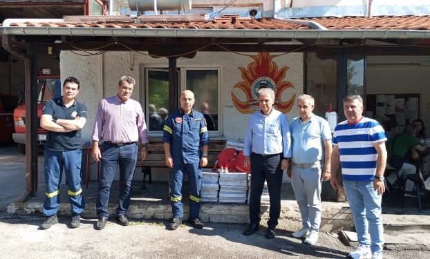 Παράδοση Τεχνικού Εξοπλισμού Αντιμετώπισης Εκτάκτων Αναγκών στην Πυροσβεστική Υπηρεσία Καστοριάς, παρουσία του Περιφερειάρχη Δυτικής Μακεδονίας Γιώργου Αμανατίδη