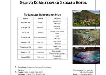 Θερινό Καλλιτεχνικό Σχολείο στον Πεντάλοφο