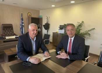 Συναντήσεις του βουλευτή ΠΕ Κοζάνης, Στάθη Κωνσταντινίδη, με τον Υφυπουργό Προστασίας του Πολίτη και τον ΓΓ Αντεγκληματικής Πολιτικής