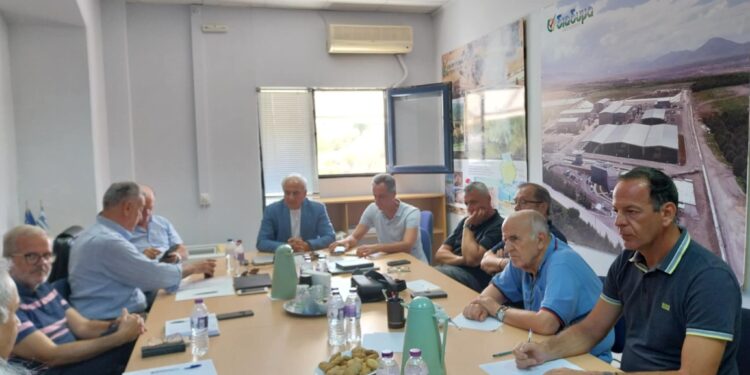 Ενημερωτική συνάντηση ΟΜΑΔΑΣ ΕΡΓΑΣΙΑΣ ΤΕΕ/ΤΔΜ με τη ΔΙΑΔΥΜΑ για τη Διαχείριση των Απορριμμάτων