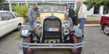 Ο Σύλλογος Κλασσικού Αυτοκινήτου Χαλκιδικής περιηγήθηκε στο Βόιο.  Βίντεο και φωτογραφίες