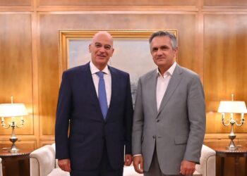 Επενδύσεις αμυντικής βιομηχανίας στη Δυτική Μακεδονία, στο επίκεντρο της συνάντησης του Γιώργου Κασαπίδη με Υπουργό Εθνικής Άμυνας κ. Νίκου Δένδια στην Αθήνα