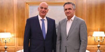 Επενδύσεις αμυντικής βιομηχανίας στη Δυτική Μακεδονία, στο επίκεντρο της συνάντησης του Γιώργου Κασαπίδη με Υπουργό Εθνικής Άμυνας κ. Νίκου Δένδια στην Αθήνα