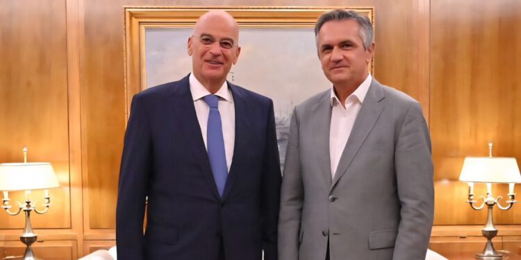 Επενδύσεις αμυντικής βιομηχανίας στη Δυτική Μακεδονία, στο επίκεντρο της συνάντησης του Γιώργου Κασαπίδη με Υπουργό Εθνικής Άμυνας κ. Νίκου Δένδια στην Αθήνα