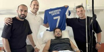 Μακεδονικός Σιάτιστας: Σε επιτυχημένη χειρουργική επέμβαση αποκατάστασης της ρήξης πρόσθιου χιαστού υπεβλήθη ο Βασίλης Μπατσής