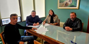 Υπογραφή Σύμβασης για τη συντήρηση του Περιφερειακού δρόμου Βλάστης και τη σύνδεσή του με το Επαρχιακό Οδικό Δίκτυο