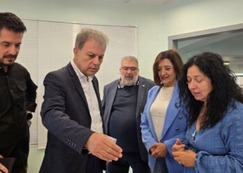 Στις εγκαταστάσεις των «Λαμπηδόνων» ο Περιφερειάρχης Γιώργος Αμανατίδης  