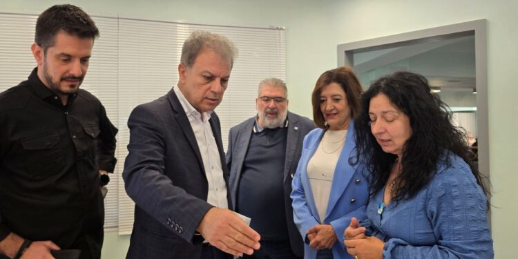 Στις εγκαταστάσεις των «Λαμπηδόνων» ο Περιφερειάρχης Γιώργος Αμανατίδης