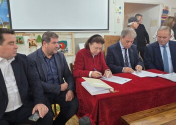 Υπογραφή Προγραμματικών Συμβάσεων με την Υπουργό Πολιτισμού Λίνα Μενδώνη για τον Άγιο Νικόλαο Κοζάνης και το Γεφύρι του Πασά στα Γρεβενά