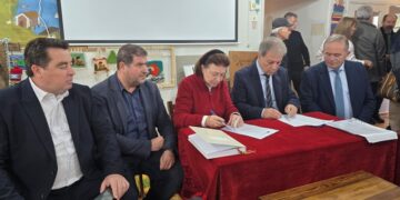 Υπογραφή Προγραμματικών Συμβάσεων με την Υπουργό Πολιτισμού Λίνα Μενδώνη για τον Άγιο Νικόλαο Κοζάνης και το Γεφύρι του Πασά στα Γρεβενά