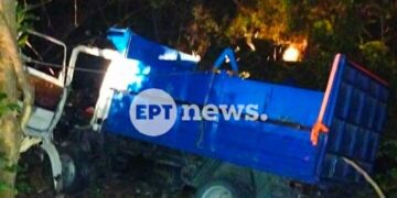 Καστοριά: Φορτηγό συγκρούστηκε με αγελάδα κοντά στο Επταχώρι