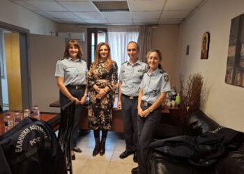 Eθιμοτυπική επίσκεψη στη νέα Διοικήτρια του Γενικού Νοσοκομείου Φλώρινας