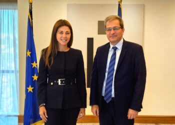 Τα μεγάλα αναπτυξιακά έργα 2025-2030 του Πανεπιστημίου Δυτικής Μακεδονίας στο επίκεντρο της συνάντησης του Πρύτανη του ΠΔΜ με την Υπουργό Παιδείας Σοφία Ζαχαράκη