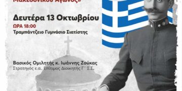 Μητρόπολη Σισανίου και Σιατίστης: Εκδήλωση για τον Μακεδονικό Αγώνα