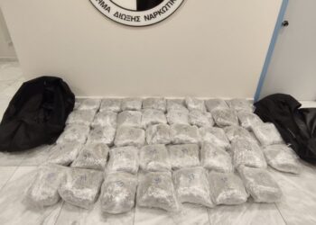 Καστοριά: Μεγάλη επιτυχία του Τμήματος Δίωξης Ναρκωτικών. Σύλληψη  με 43 κιλά κάνναβης αξίας 686.000 ευρώ