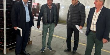 Επίσκεψη του Περιφερειάρχη κ. Αμανατίδη και των Αντιπεριφερειάρχων κ. Σαββόπουλου και κ. Χαρούμενου στη ΓΕΟΚ